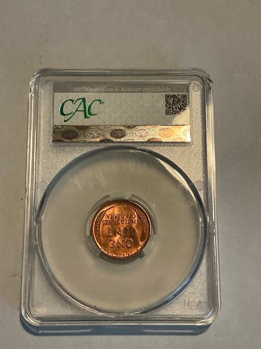 1945-S MS64RD penny